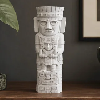Tótem Azteca Decorativo 17 cm - Ariz Creativo