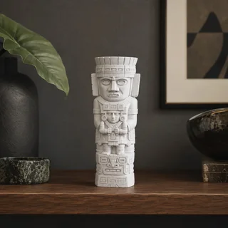 Tótem Azteca Decorativo 17 cm - Ariz Creativo