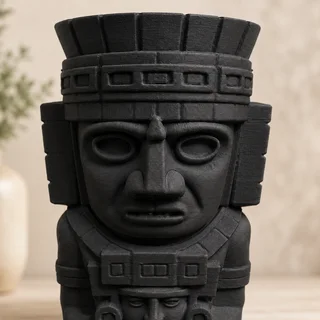 Tótem Azteca Decorativo 17 cm - Ariz Creativo