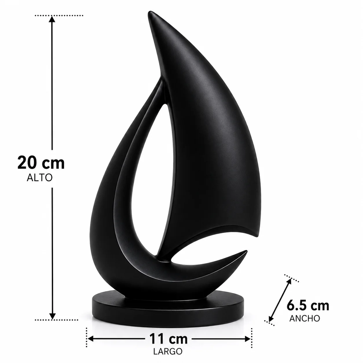 Velero Decorativo 20 cm - Ariz Creativo