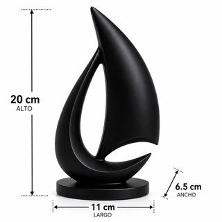 Velero Decorativo 20 cm - Ariz Creativo